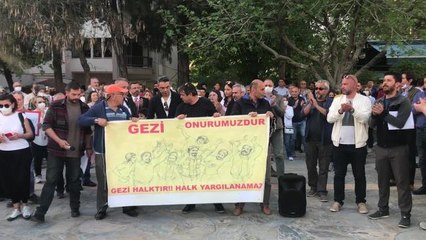 Скачать видео: Muğla'da Gezi Parkı Davası Kararlarına Protesto: 