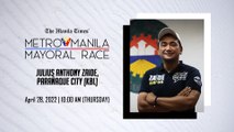 Metro Manila Mayoral Race: Julius Anthony Zaide, Parañaque City (KBL)
