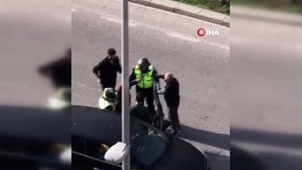 İstanbul'da motosikletli magandalar dehşet saçtı!