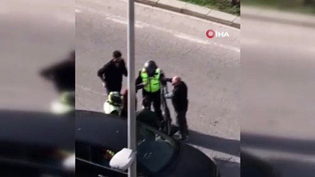 İstanbul'da motosikletli magandalar dehşet saçtı!