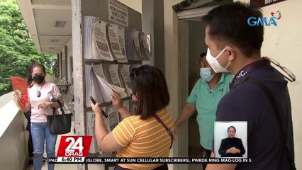 Mga botanteng hindi mahanap ang pangalan nila sa Precinct Finder, nagpunta sa mga tanggapan ng Comelec | 24 Oras