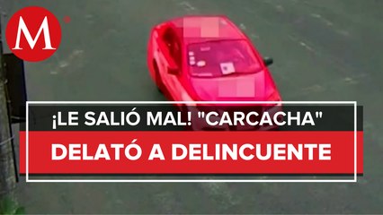 Detienen a asaltante mientras huía en un taxi en mal estado