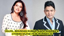 Kajol, Bhushan Kumar, Kapil Sharma & Others At The Film ‘Runway 34’