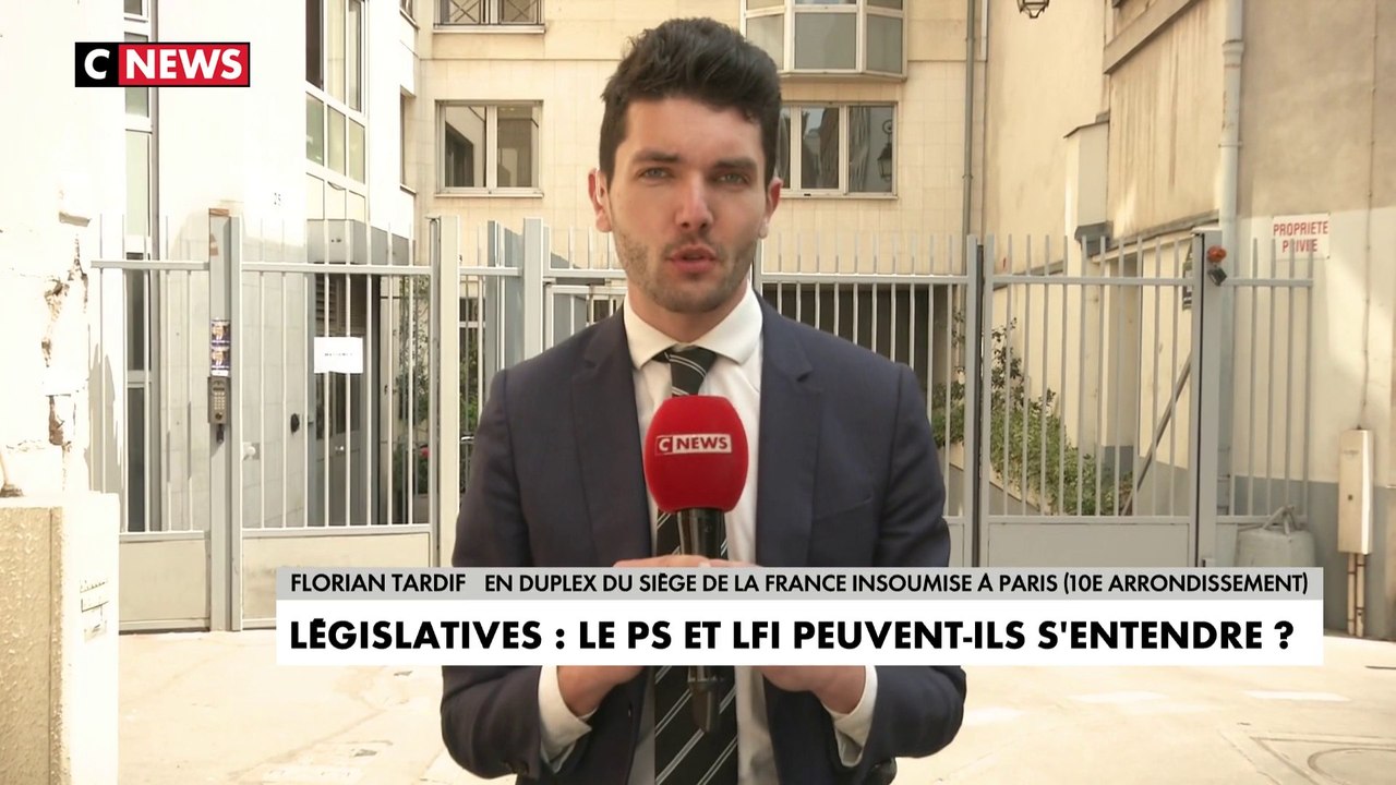 «Des échanges intenses mais apaisés et constructifs» : Florian Tardif fait le point après la rencontre PS-LFI en vue des législatives