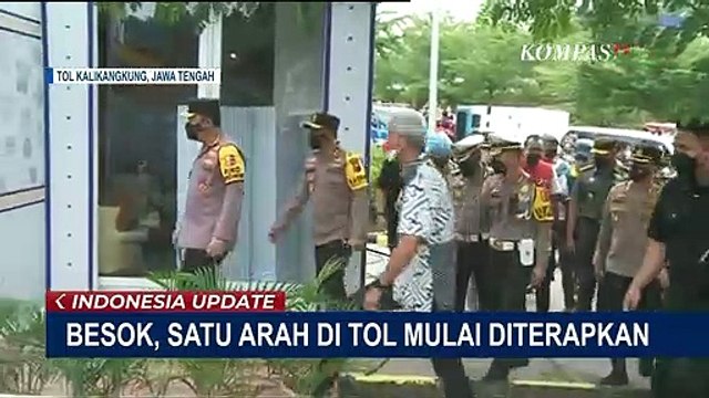 Kapolri Pastikan Sistem Satu Arah Arus Mudik di Tol Akan Diterapkan