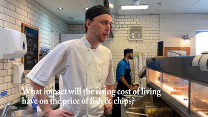 Rising cost of Living impacting the price of fish & chips