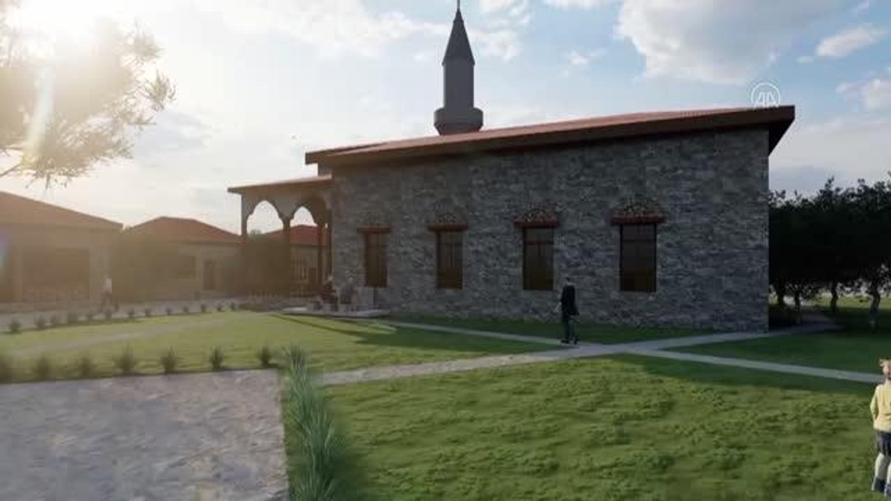 "Gladyatörler kenti"nin Osmanlı ve Cumhuriyet dönemi köy meydanı ayağa kaldırılıyor