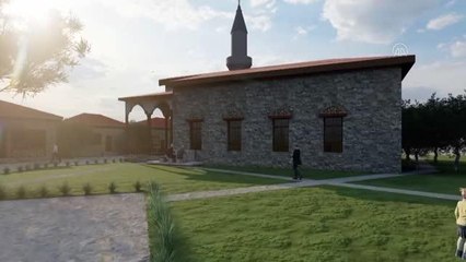 "Gladyatörler kenti"nin Osmanlı ve Cumhuriyet dönemi köy meydanı ayağa kaldırılıyor