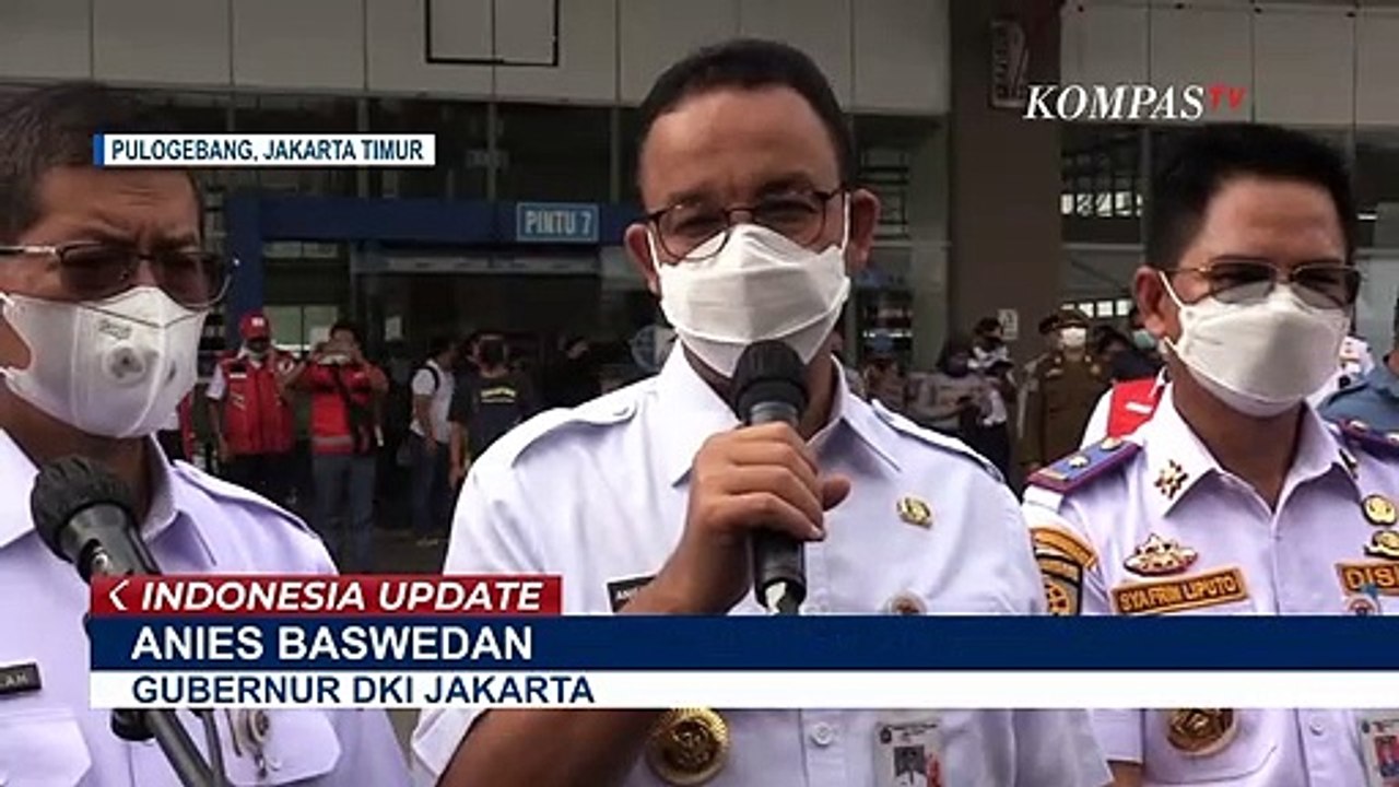 Anies Baswedan Lepas 11 Ribu Peserta Mudik Gratis di Terminal Pulogebang