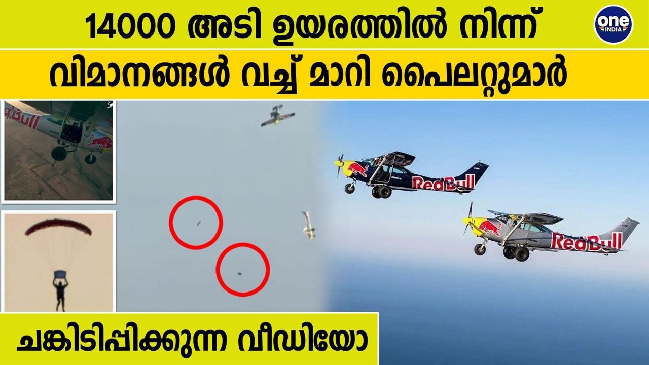 Two Pilots Attempt Mid-Air Plane Swap - watch