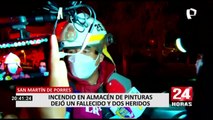 Incendio de grandes proporciones en SMP destruyó varias viviendas y negocios