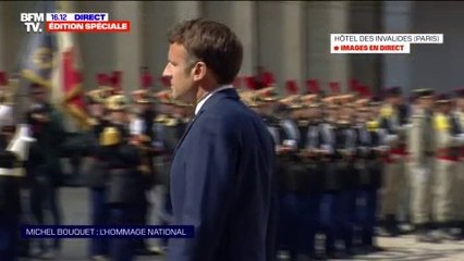  Suivez l'hommage national à Michel Bouquet présidé par Emmanuel Macron