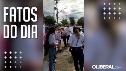 Grupo protesta em frente ao TJPA contra mudança no rol de tratamentos dos planos de saúde