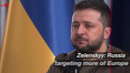 Zelenskyy: Russia Trying to Target More of Europe With Moldova Attacks