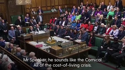 ‘Ostrich’ Boris Johnson has head in sand over cost of living, claims Labour - Watch