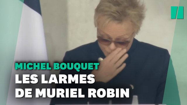 Muriel Robin en larmes pour un hommage à l'immense Michel Bouquet