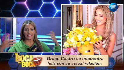 Grace Castro nuevamente enamorada