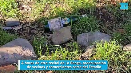 A horas de otro recital de La Renga, preocupación  de vecinos y comerciantes cerca del Estadio