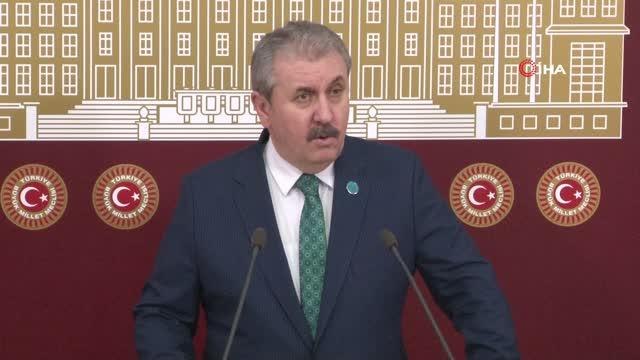 Son dakika haberi: BBP Genel Başkanı Mustafa Destici: Yargılamanın tüm aşamalarında, tüm hakimlerin, siyasi saiklerle karar verdiklerini iddia etmek, yargı...