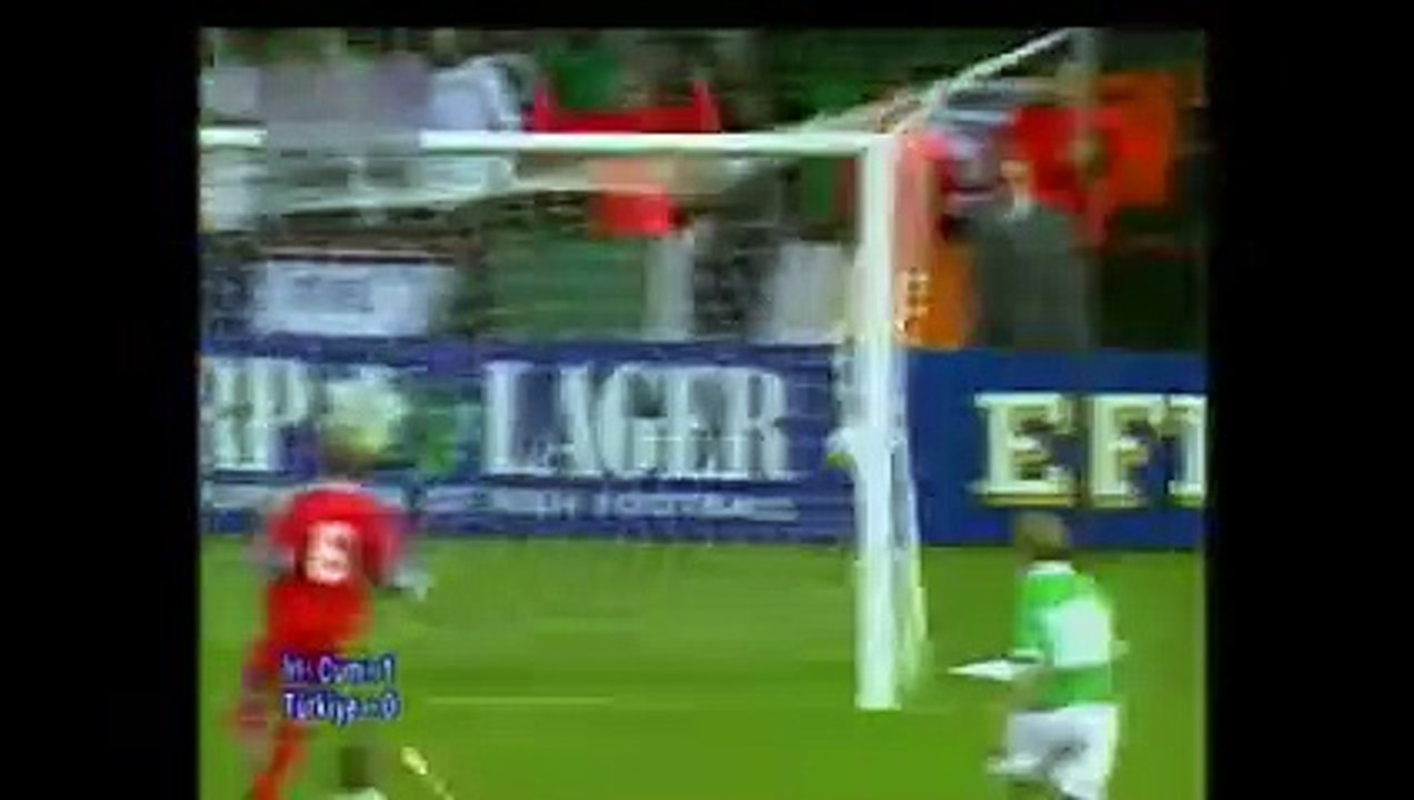 1999 İRLANDA-TÜRKİYE ÖZET EURO 2000 ELEMELERİ BARAJ 1.MAÇ I