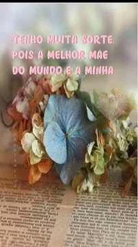 A MELHOR MÃE DO MUNDO É A MINHA - FELIZ DIA DAS MÃES