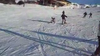 descente ski megève