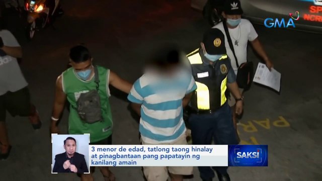 3 menor de edad, tatlong taong hinalay at pinagbantaan pang papatayin ng kanilang amain | Saksi
