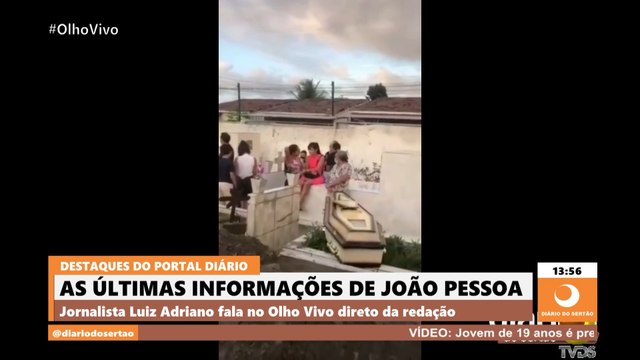 Internauta reclama de falta de coveiro para realizar sepultamento de sua avó na cidade de Santa Rita: isso é uma vergonha, isso é uma desmoralização