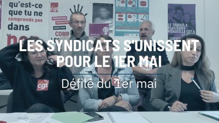Les syndicats s'unissent pour le 1er mai