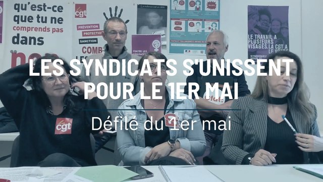 Les syndicats s'unissent pour le 1er mai