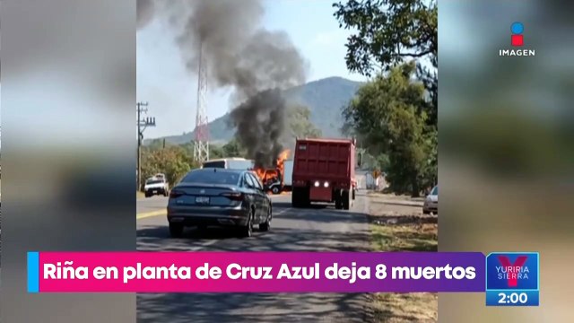 Riña en planta de la Cooperativa Cruz Azul deja ocho muertos