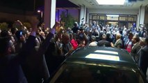 Akşener, ''Kahrolsun istibdat, yaşasın hürriyet'' sloganı ile karşılandı