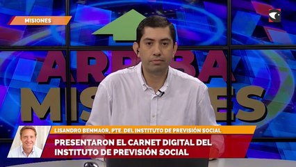 Presentaron el Carnet Digital del Instituto de Previsión Social