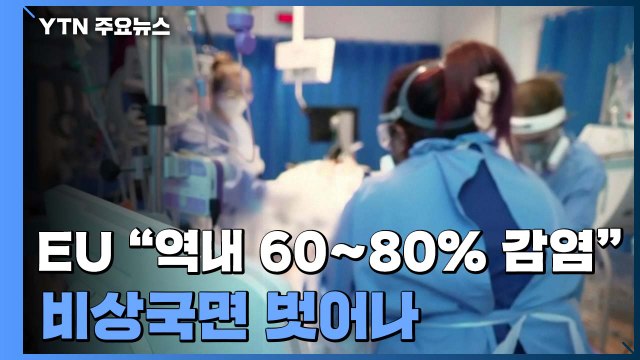 EU, 역내 인구 60∼80% 코로나19 감염 추산 / YTN