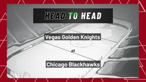 Vegas Golden Knights At Chicago Blackhawks: Puck Line, April 27, 2022