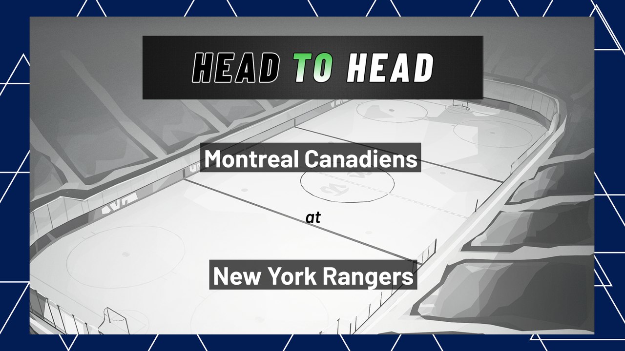 Montreal Canadiens At New York Rangers: First Period Moneyline, April 27, 2022