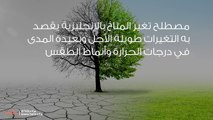 تغير المناخ وحلول مقترحة للحد من التغير المناخي