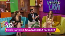 ¡Cacharon su farsa! Rocío Sánchez Azuara recicla panelista