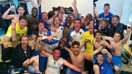 Salsomaggiore in finale di Coppa Italia: la festa negli spogliatoi e le interviste a caldo
