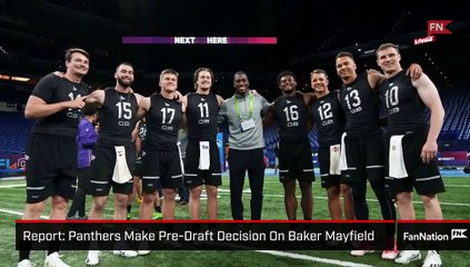 Panthers Make Pre-Draft Decision on Baker Mayfield