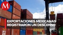 Exportaciones mexicanas tropezaron en marzo; bajaron 2.7% mensual