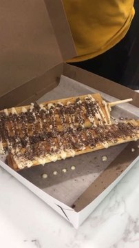 Des crêpes farcies au Nutella à Montréal
