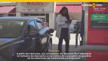 Walmart les está dando a algunos clientes 10 centavos de descuento por galón de gasolina; es un beneficio del programa de descuento de Walmart 