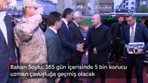 Bakan Soylu: 365 gün içerisinde 5 bin korucu uzman çavuşluğa geçmiş olacak