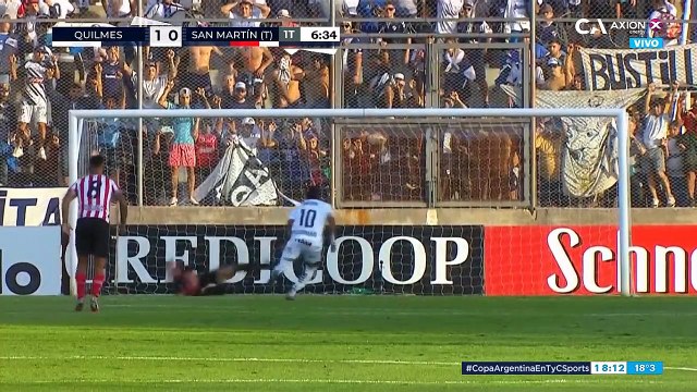 Quilmes 2-0 San Martín de Tucumán-Copa Argentina-32avos de Final
