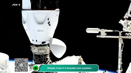 Missão Crew-4 é lançada com sucesso