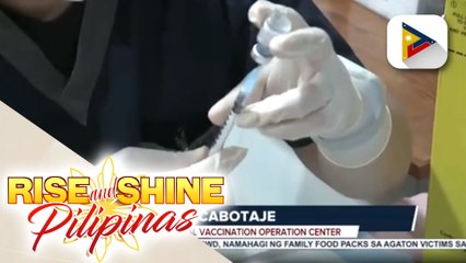 NVOC, nagbigay ng update hinggil sa pagbabakuna ng booster shot