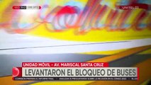 Transporte internacional levanta bloqueo en La Paz tras acuerdo con el Gobierno