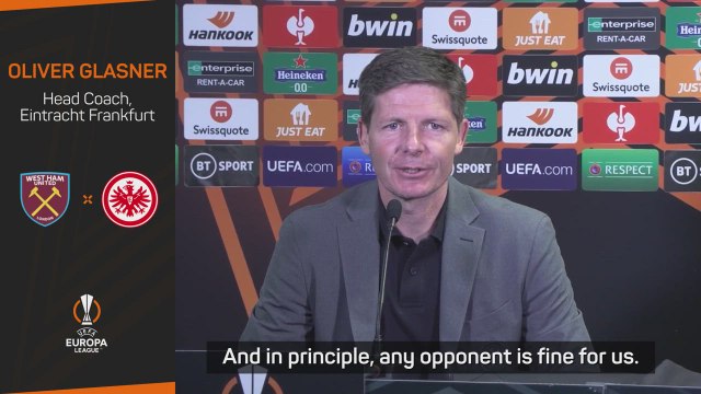 West Ham and Frankfurt 'deserve' place in Europa League semi-final - Glasner