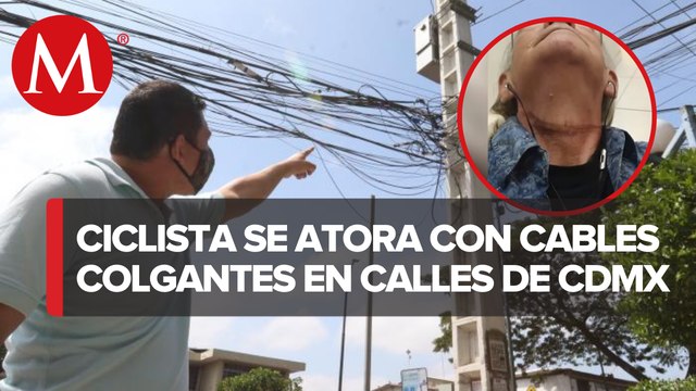 Los cables colgantes en postes son una trampa mortal